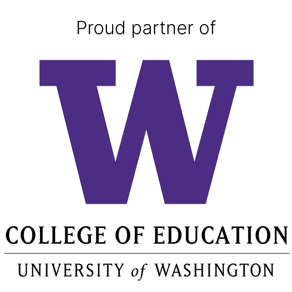 The logo for the University of Washington College of Education